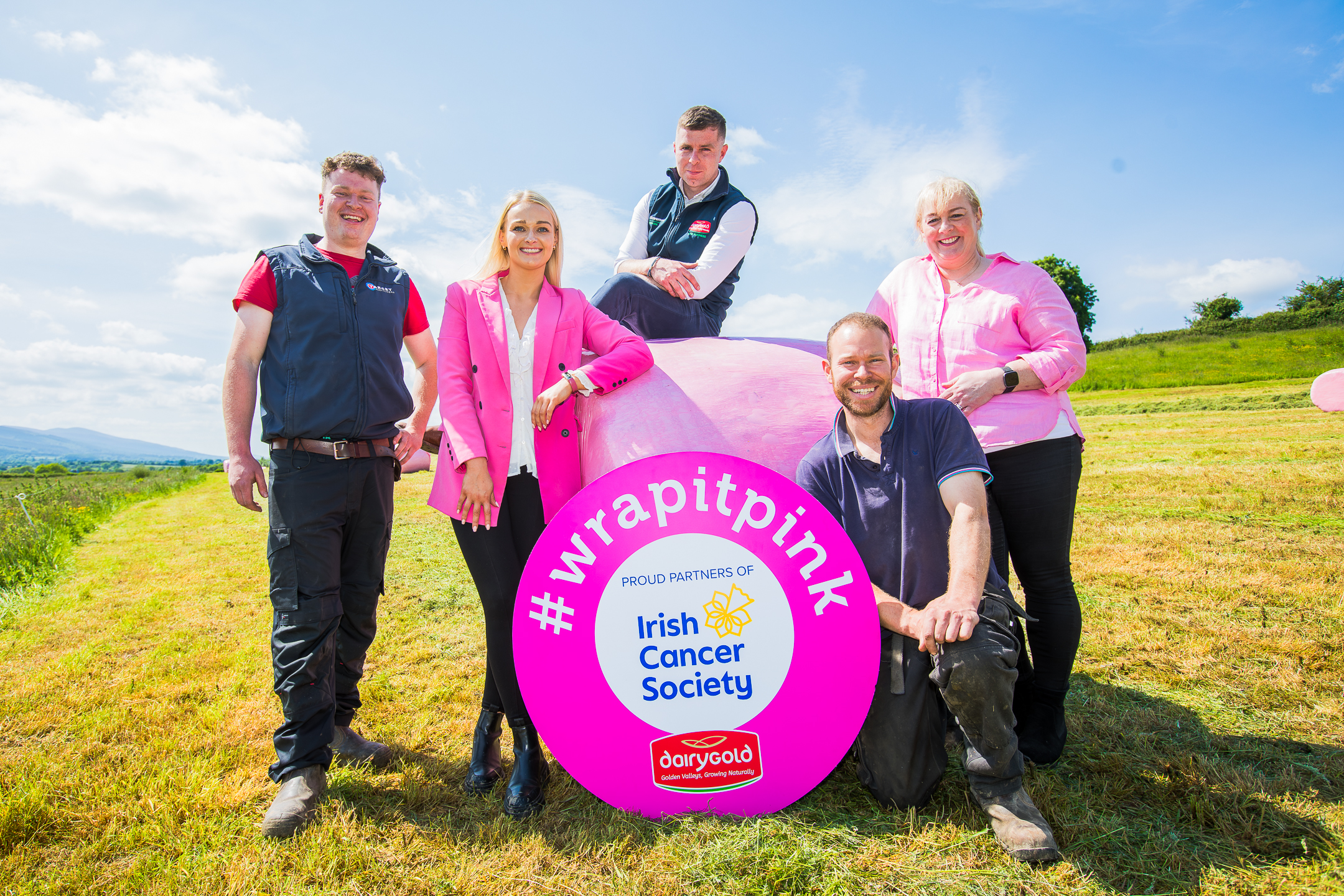 Dairygold farmers ‘Wrap it Pink’ for the 10th year running